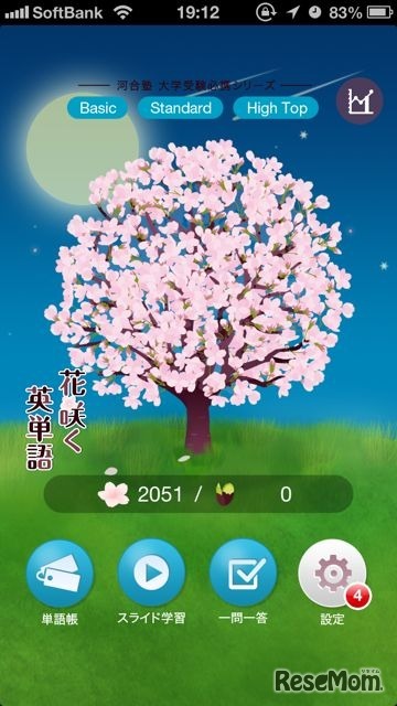 大学受験必携シリーズ「花咲く英単語」