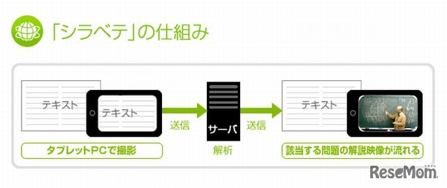 浜学園シラベテの仕組み