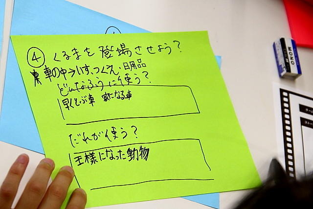 ドリームリレー・ムービー（仮称）へ向けた第1回物語づくりワークショップ（東京・品川）