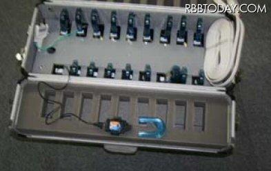 18台まで充電できるマルチチャージャー 18台まで充電できるマルチチャージャー