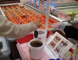 チョコ付け体験イベント