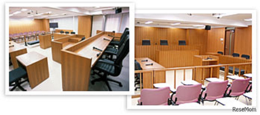 大学院の模擬法廷