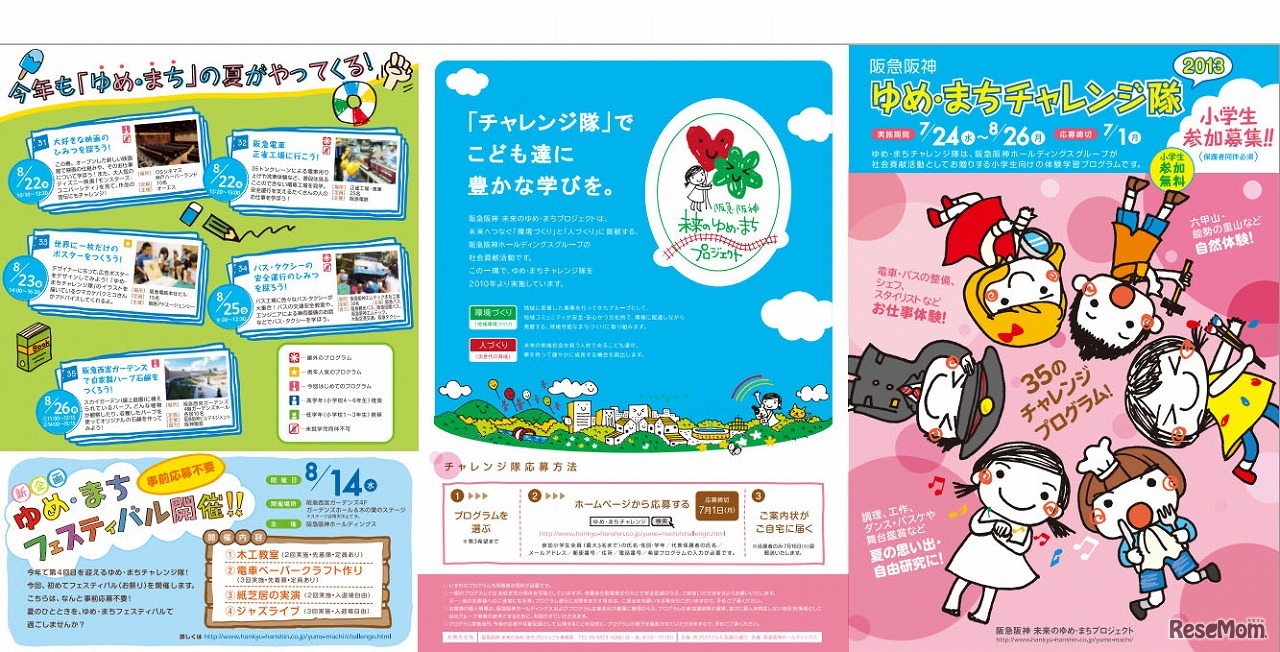 阪急阪神 ゆめ･まちチャレンジ隊2013