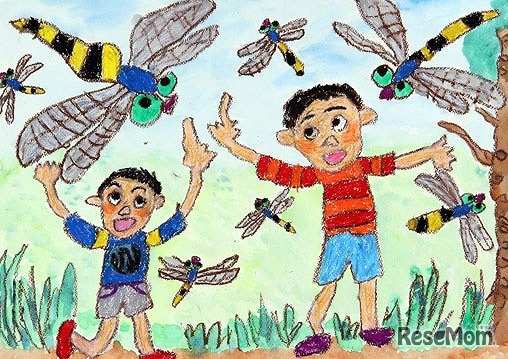 第27回環境大臣賞受賞作品　茨城県　小学1年生　高木涼さん