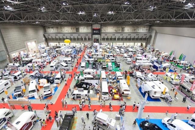 東京キャンピングカーショー（昨年の様子）