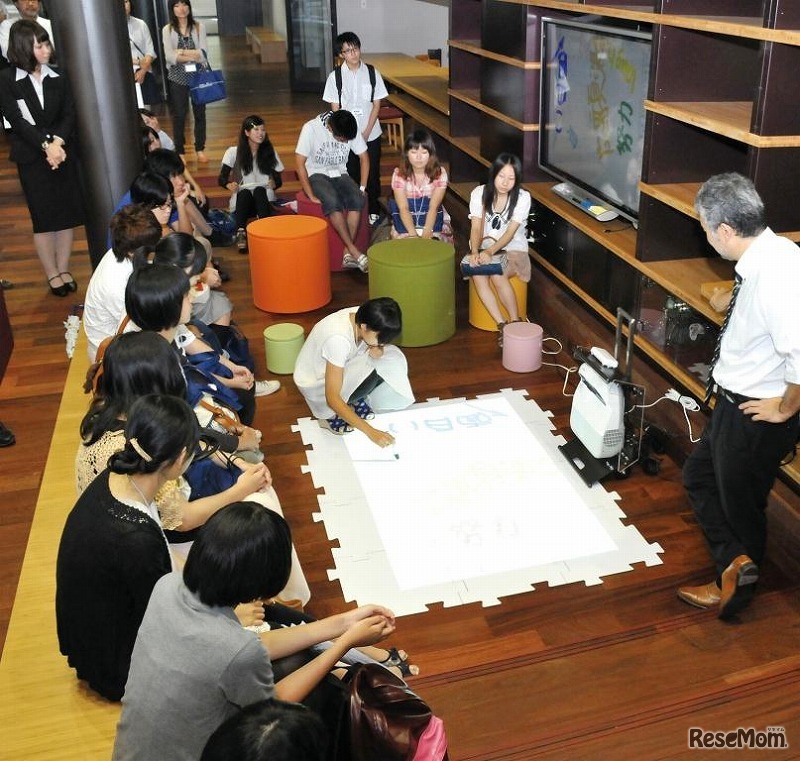 子どもたちが楽しく学べる「e黒板」