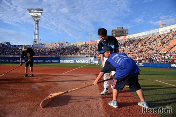 グラウンドキーパー体験
