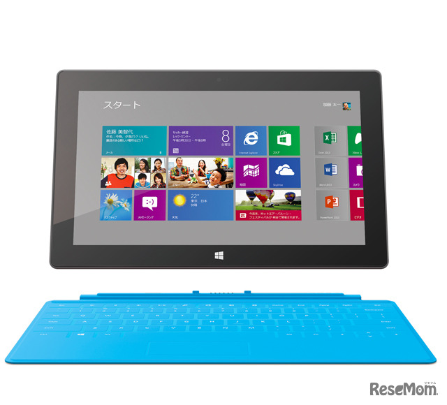 Surface RTとタッチカバー