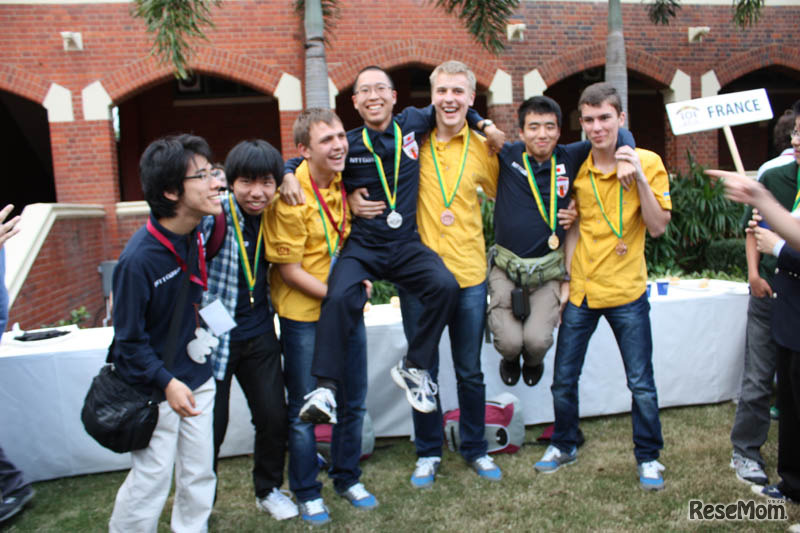 ウクライナの選手と