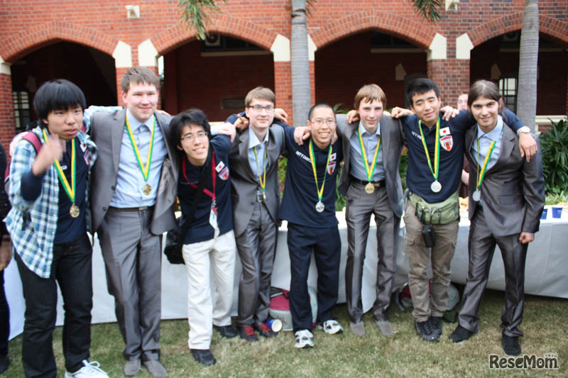 ロシアの選手と