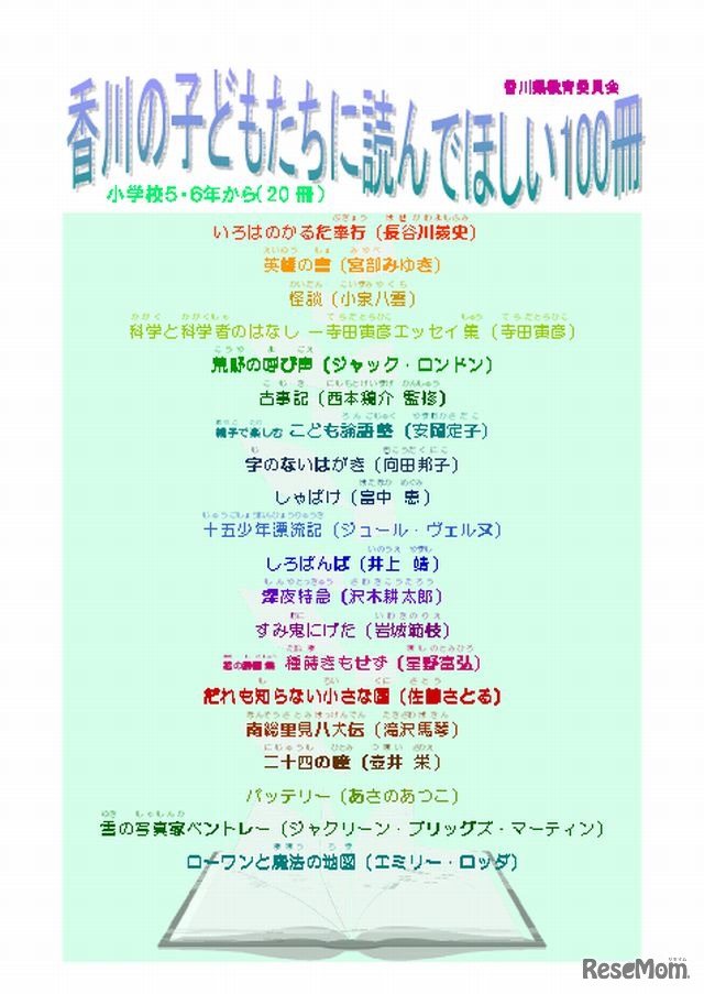 小学校5・6年生へのオススメ
