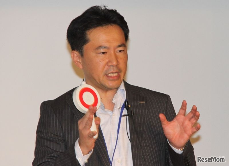 クイズを出題する畠中氏