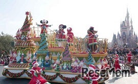 ディズニー・サンタヴィレッジ・パレード