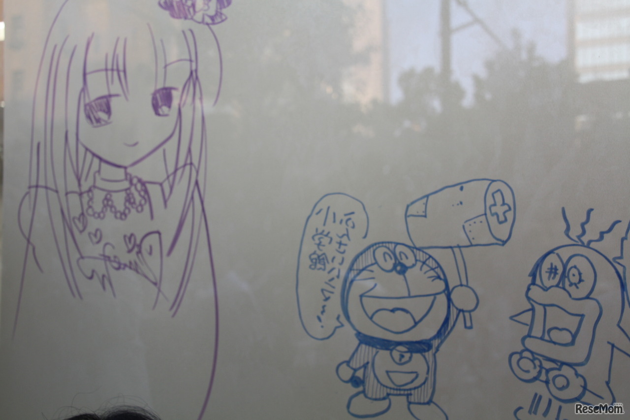 漫画家による落書き（一部）