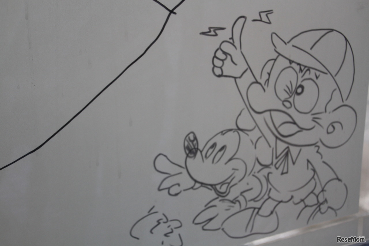 漫画家による落書き（一部）