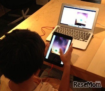 キッズ・プログラミング教室の様子