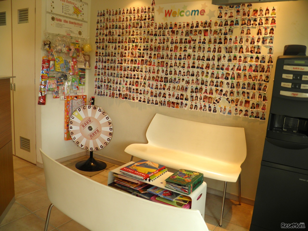 治療に通う子どもたちの写真