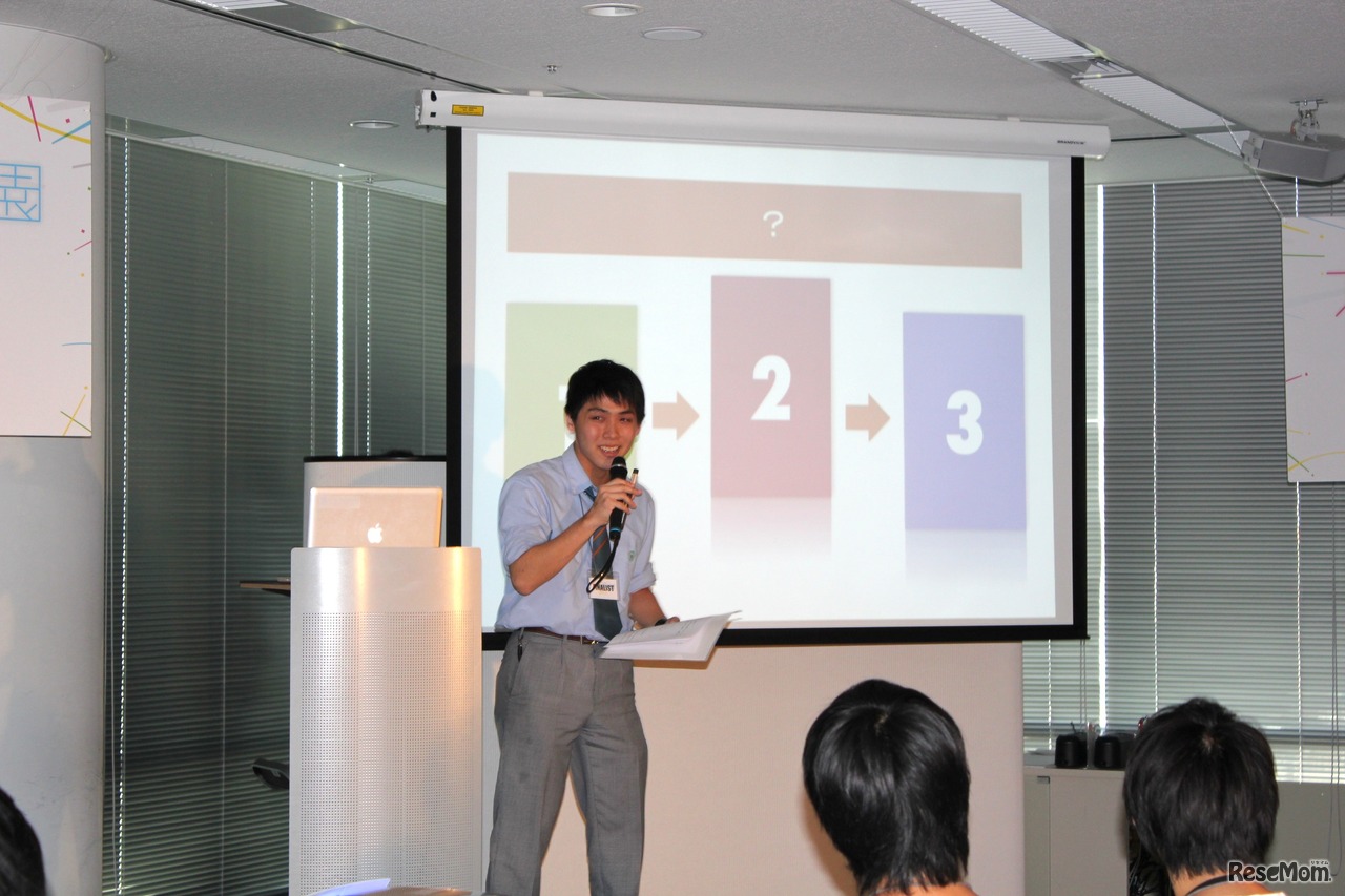 プレゼンテーションの様子