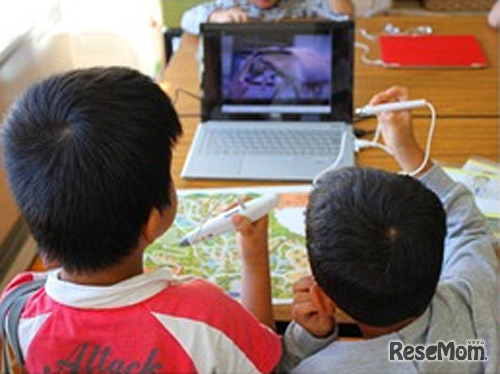 ドットコードを活用した教材