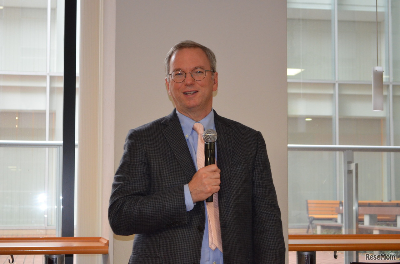 Google会長、エリック・シュミット氏