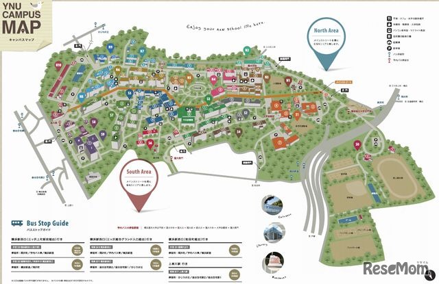 横浜国立大学キャンパスマップ