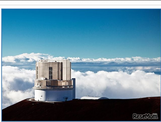 ハワイにある「すばる望遠鏡」（提供・すばる望遠鏡）