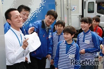 1日職業体験、2013年の様子