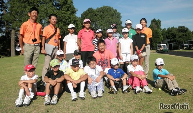 ジュニアゴルフレッスンを経験した子どもたち