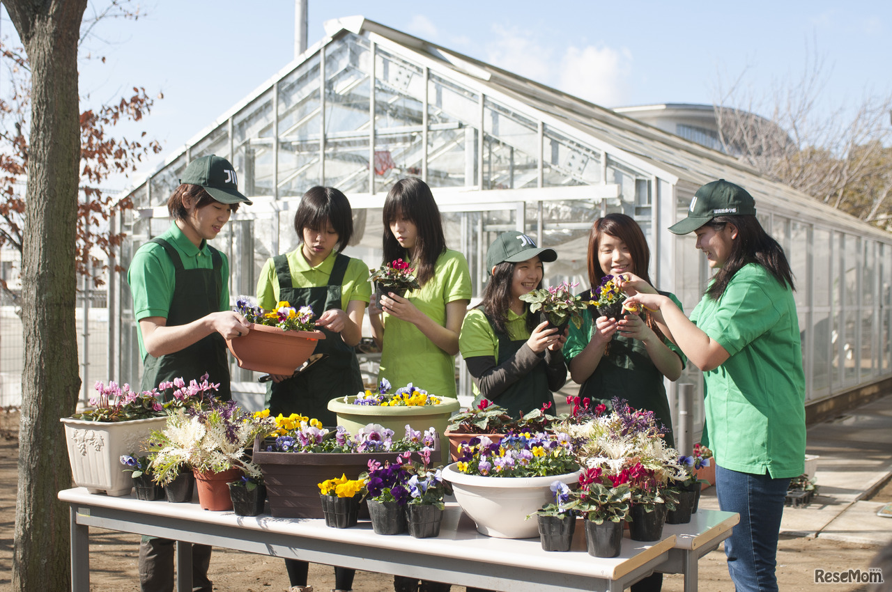 学内外にある施設を活用した実践的な教育を推進（環境社会学部）