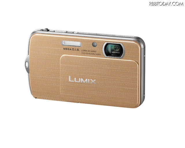「LUMIX DMC-FP7」ゴールド 「LUMIX DMC-FP7」ゴールド
