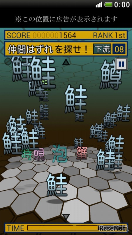 魚類（ウォールイ）を探せ！