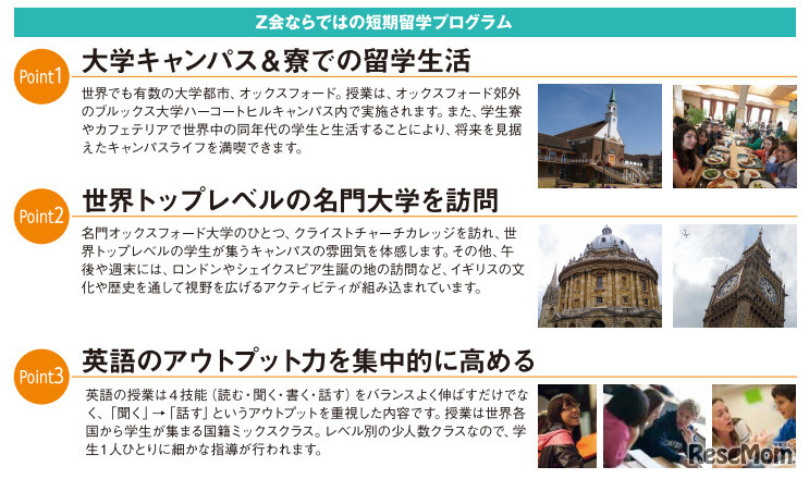 プログラムの特徴