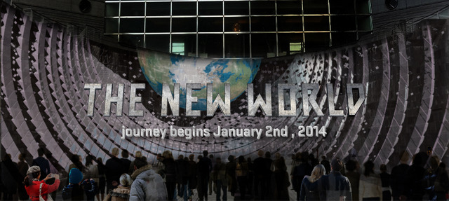 プロジェクションマッピング『THE NEW WORLD』