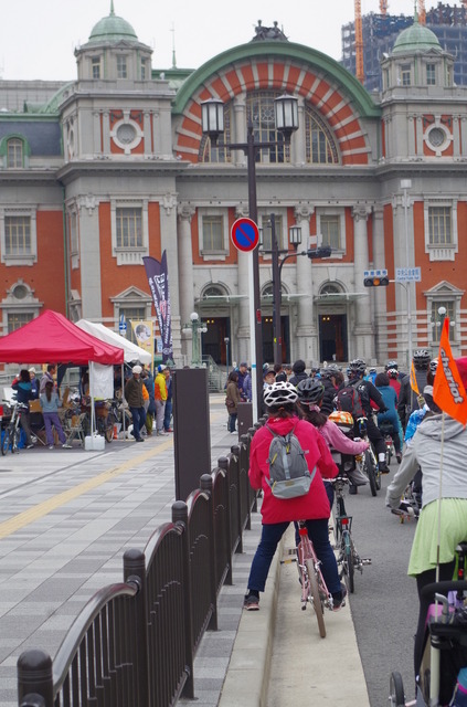 4月20日に御堂筋サイクルピクイックが開催