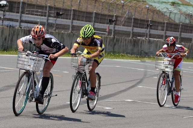 ママチャリだったらプロにも負けないぞ！