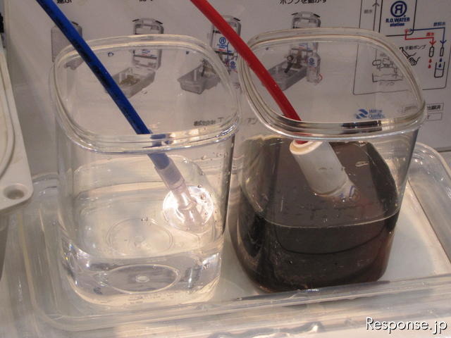 ［オフィス総合展11］泥水を飲み水にかえる携帯用浄水器