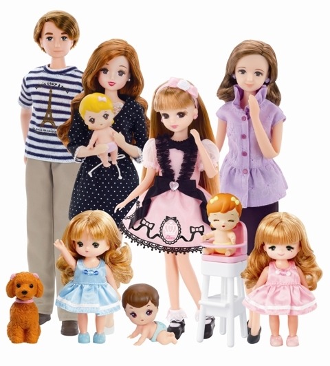 リカちゃんファミリー