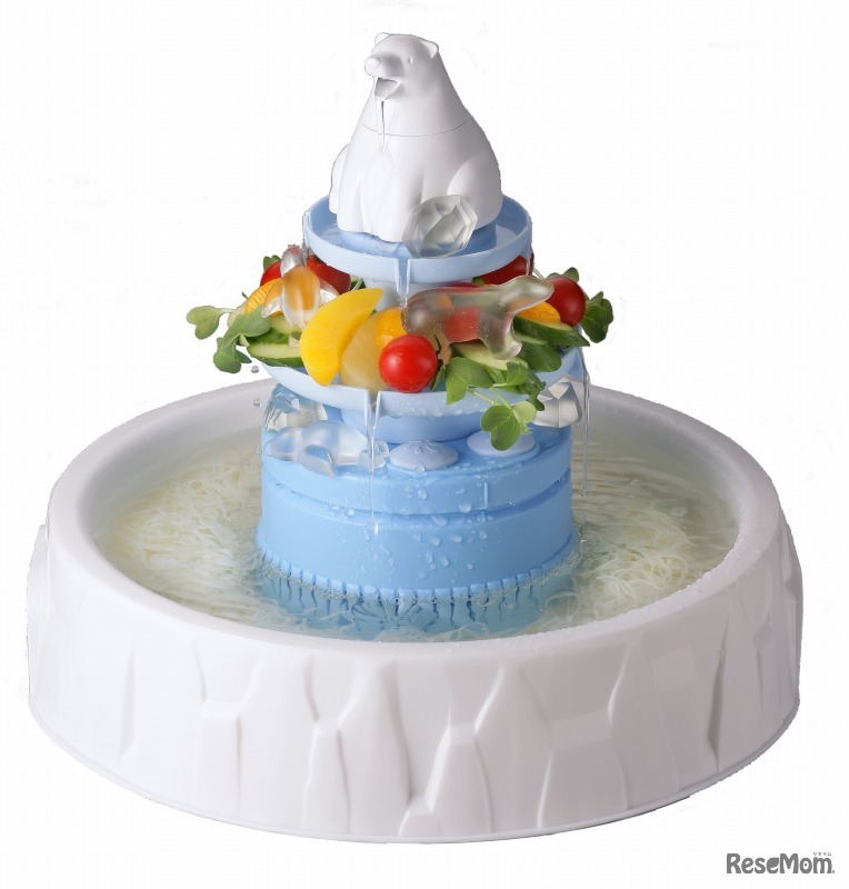 超ヒエヒエ 北極流しそうめん しろくまファウンテン