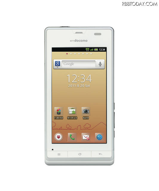 「AQUOS PHONE f SH-13C」ホワイト 「AQUOS PHONE f SH-13C」ホワイト