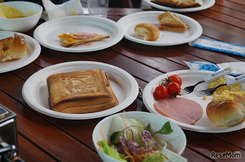 てぶらでキャンプ体験（昨年の模様）