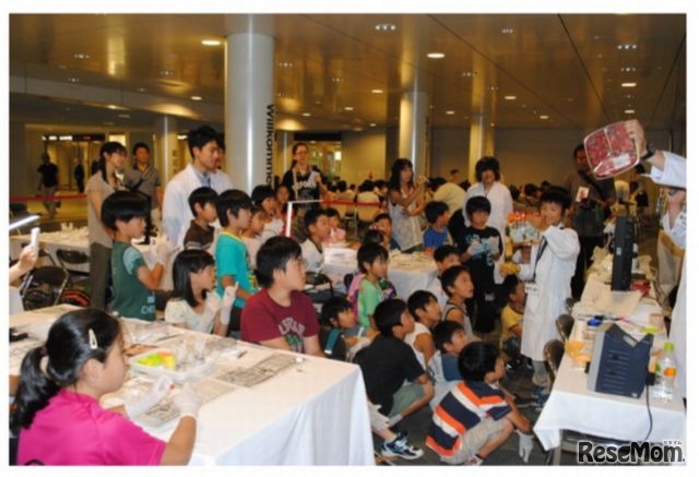 昨年の「サイエンスパーク」の様子