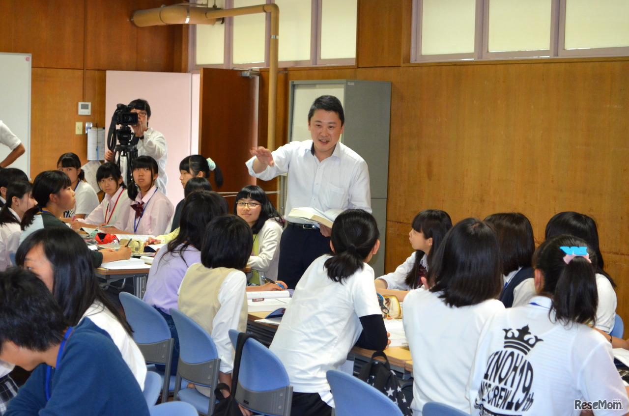 ベルリッツ講師はほぼ英語で授業を進める