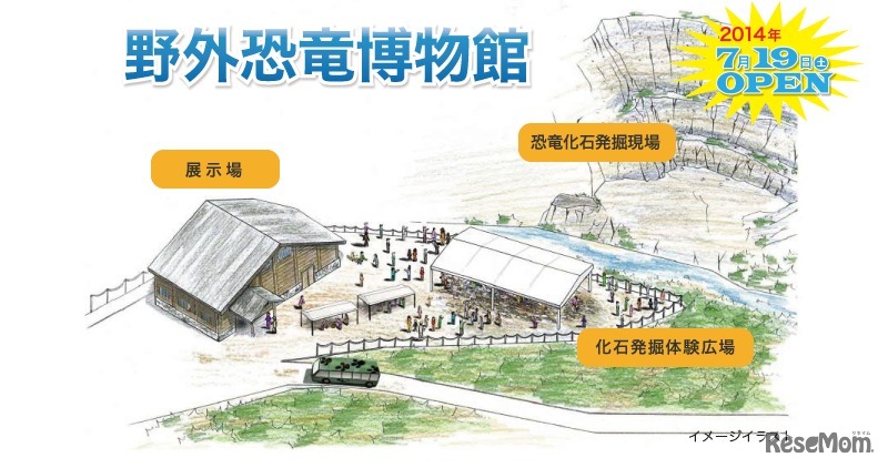 【夏休み】ハンズに福井の恐竜がやってくる、恐竜女子会も