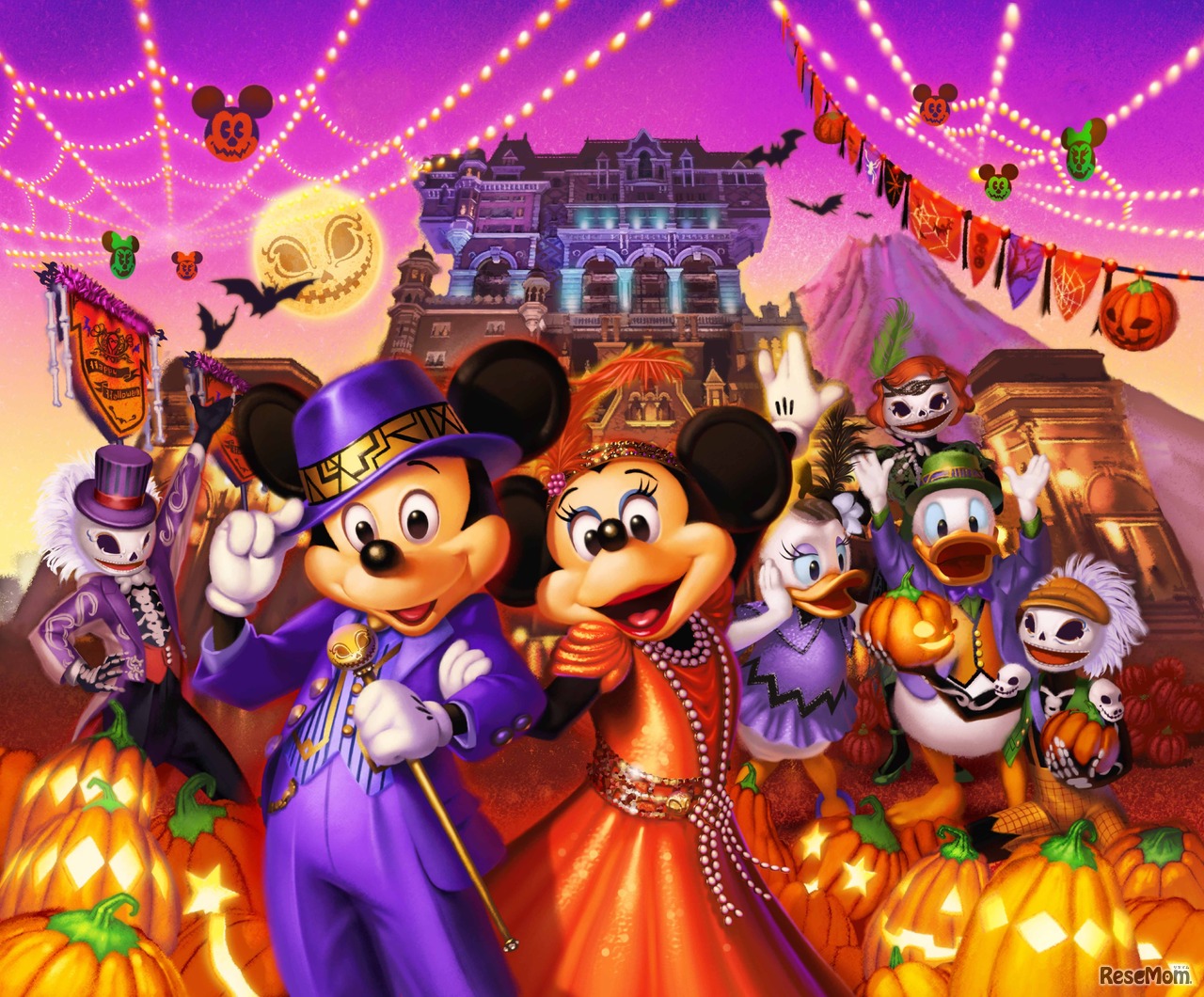 東京ディズニーシーで「ディズニー・ハロウィーン」を楽しむ2DAYS (c) Disney