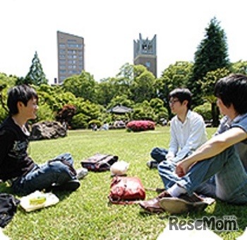 キャンパスでの様子