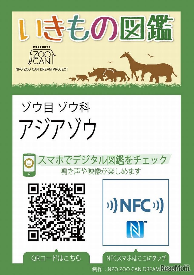 いきもの図鑑のポスター