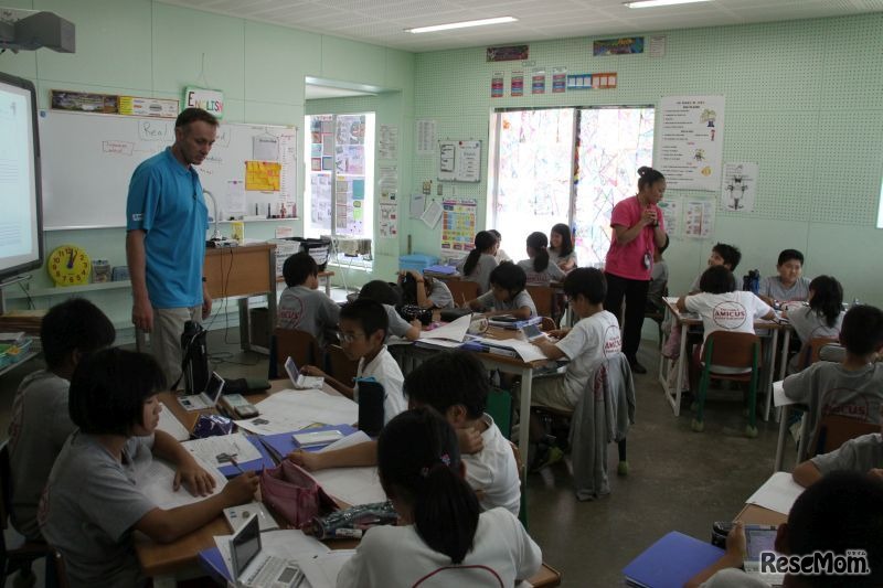 英語の授業でも電子辞書は活躍する