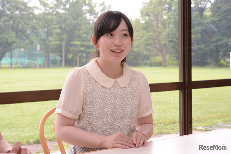 メディアコミュニケーション学科 3年生の馬場彩香さん