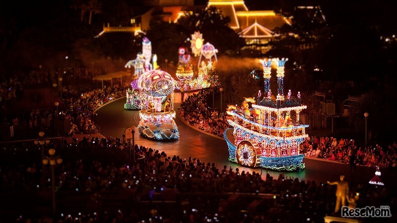 東京ディズニーランドのタイムラプス動画