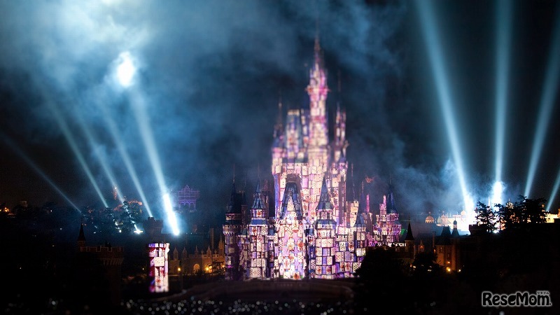 東京ディズニーランドのタイムラプス動画